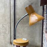 Bedside desk lamp, aluminium, vintage anni '50, italia