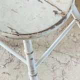 Antique bamboo stool