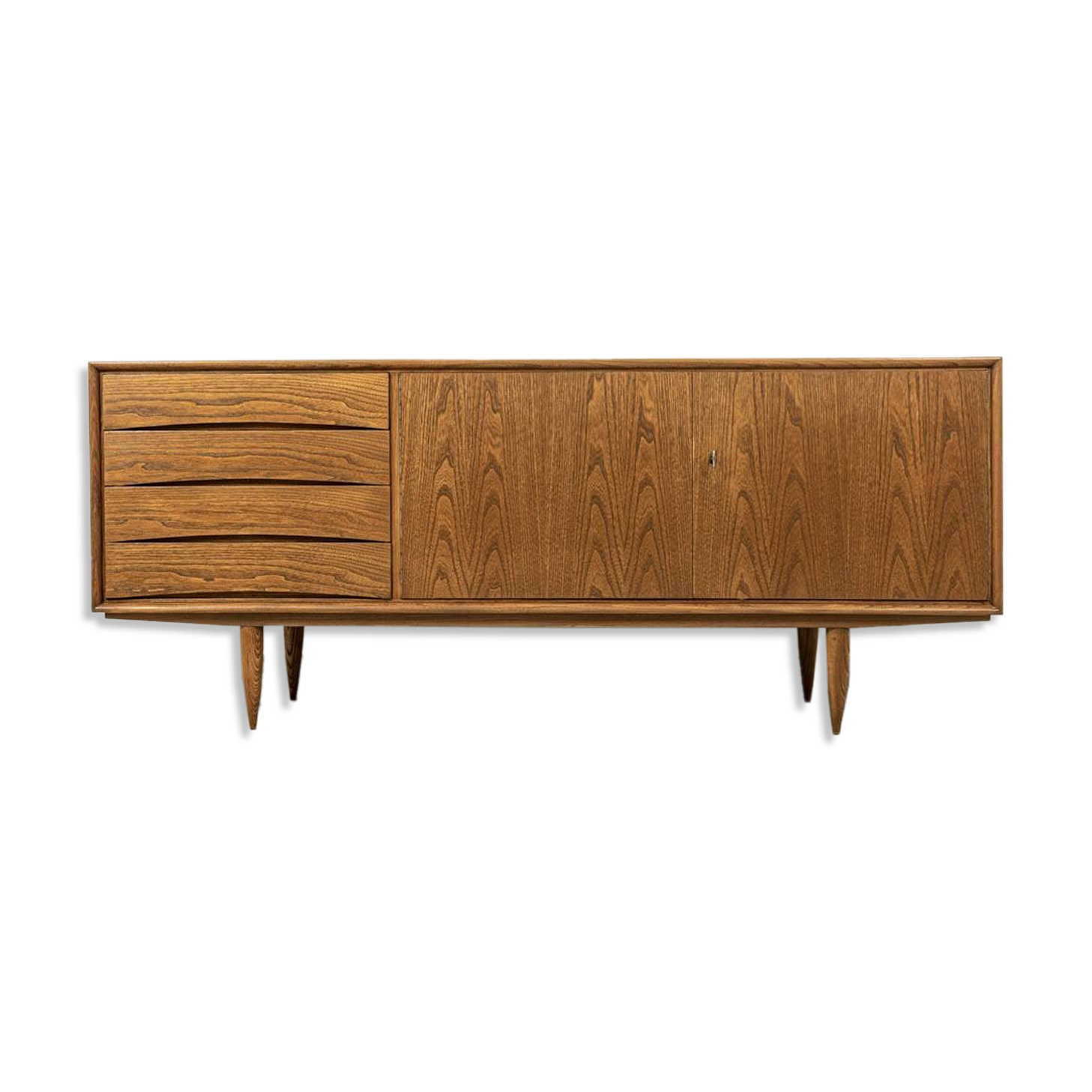 Vintage sideboard by Bydgoskie Fabryki Mebli, 1960, Poland