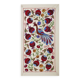 Vintage Turkish rug hand-knotted 50x92cm