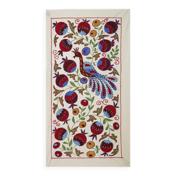 Tapis turc vintage noué à la main 50x92cm