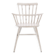 Ecru Aluminum Bridge Chair - Louise