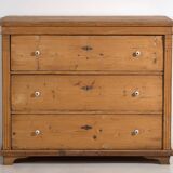 Antique solid wood chest of drawers (c.1920) #25