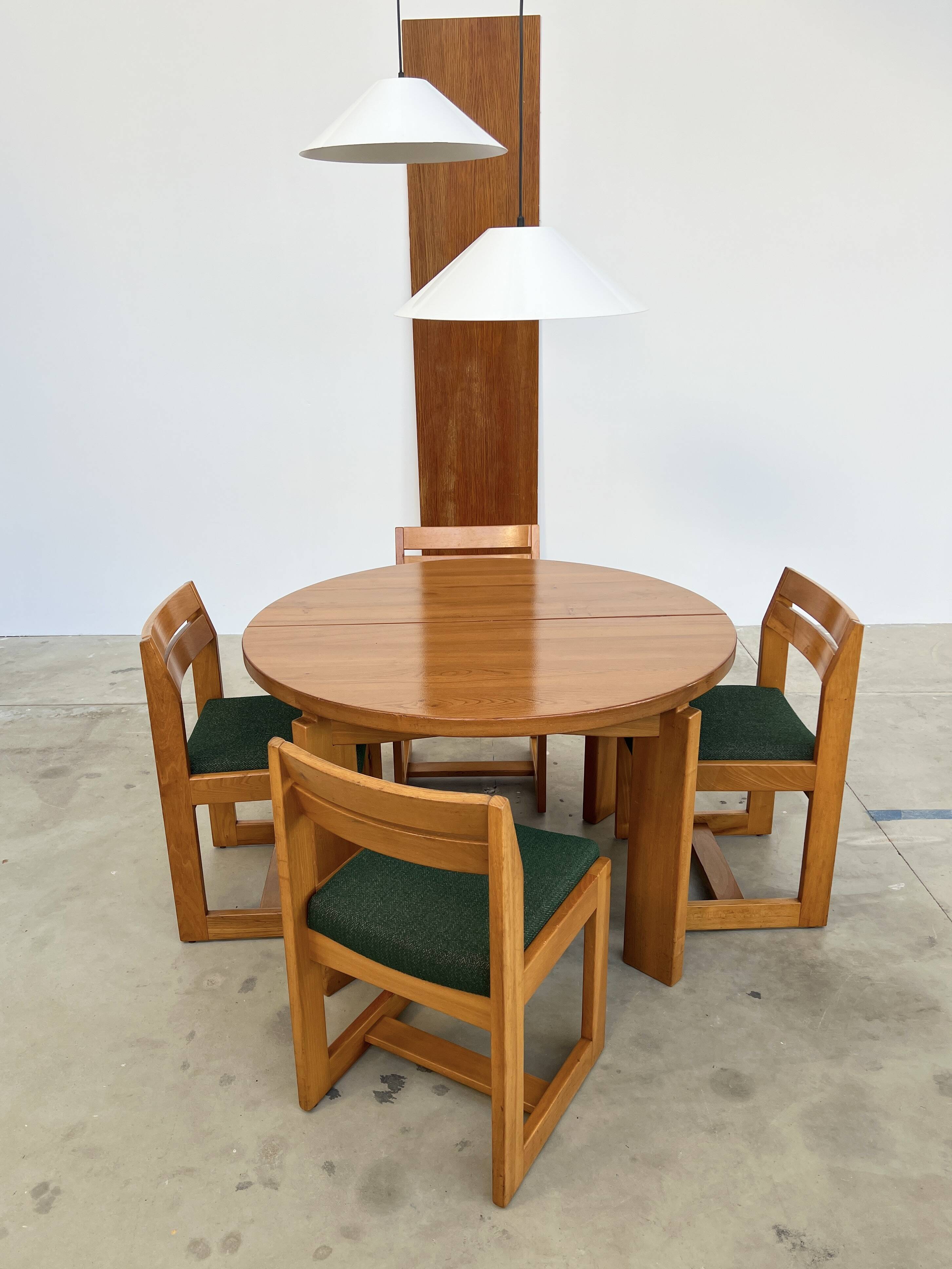 Lita 6047 White Pendant Light – Ø50 – 80s French Industrial Design