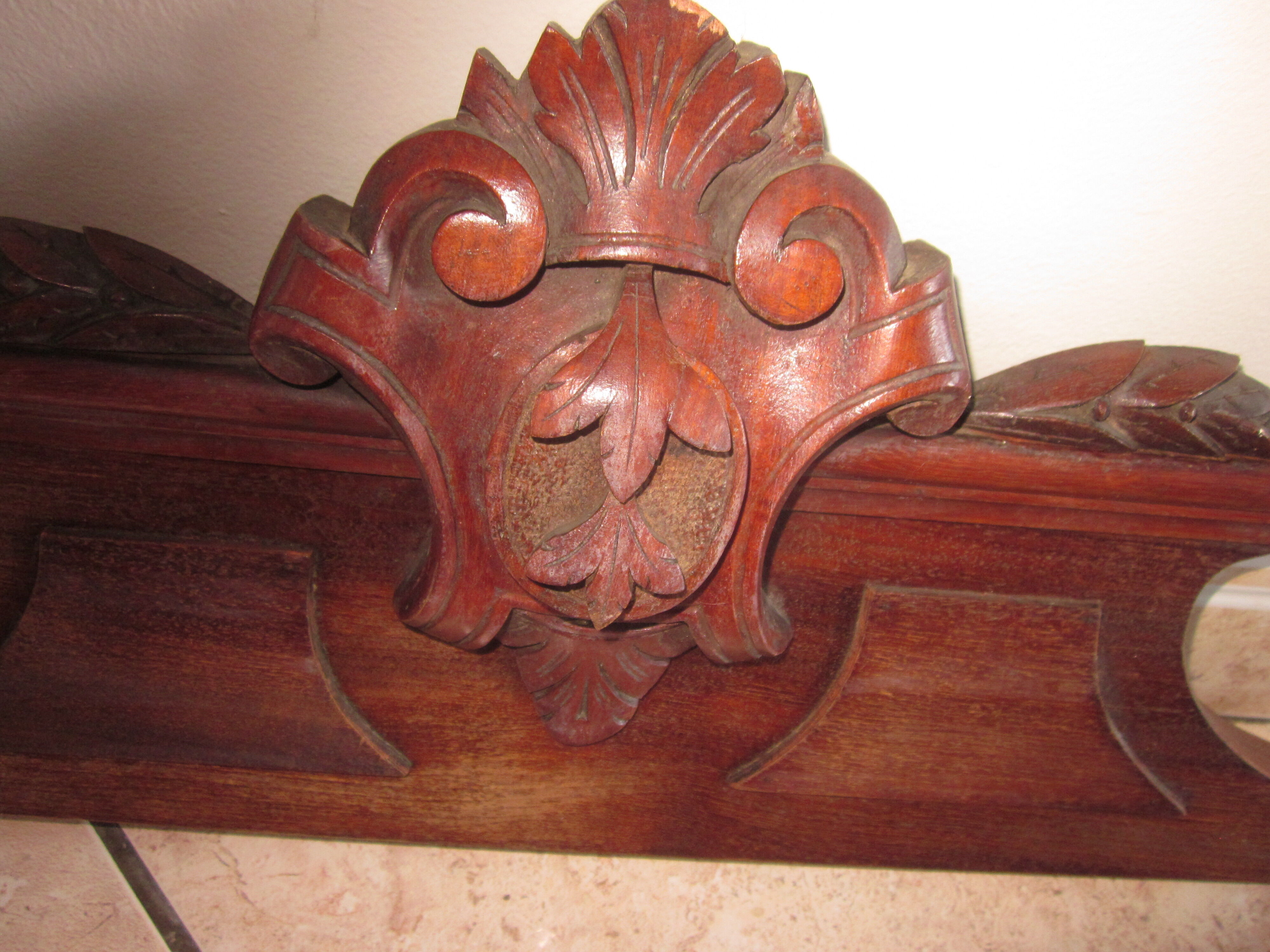 Old pediment