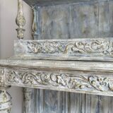 Walnut dresser, 19th century.