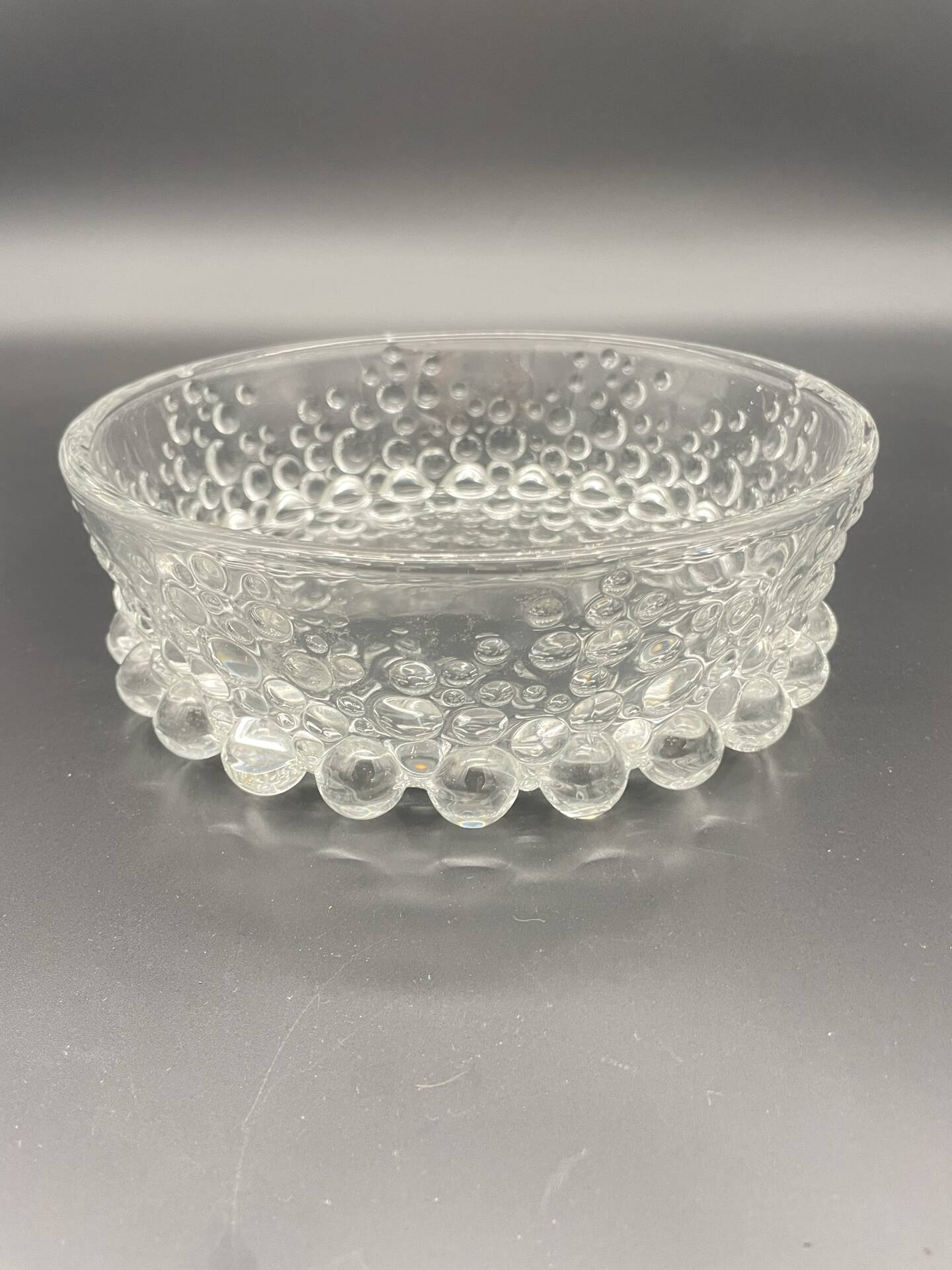 Large Walther Glas Bolero Bubbles bowl, 1970s