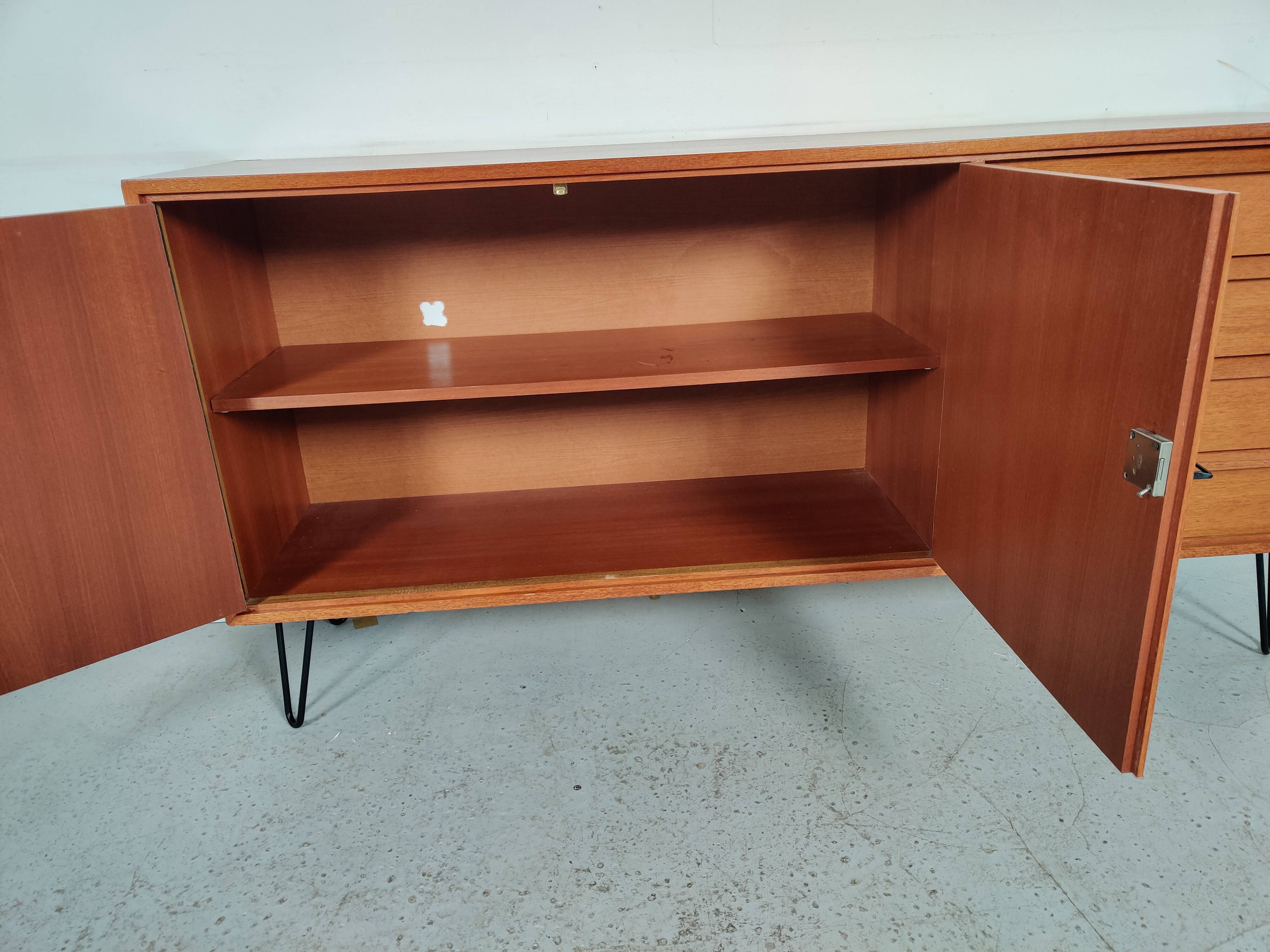 Scandinavian teak sideboard, 60s