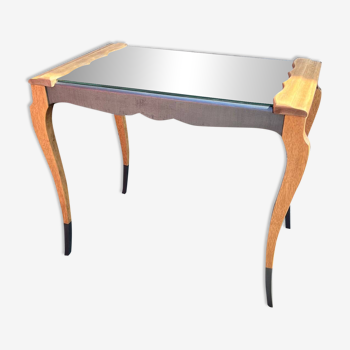 Side table, mirror top