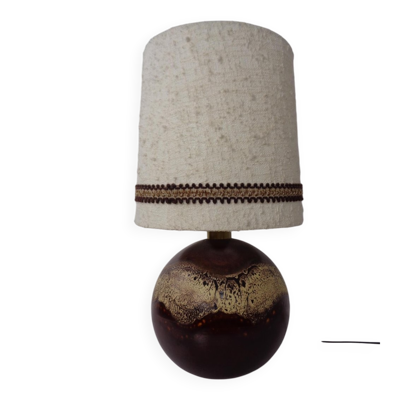 Pop Art German Ceramic Floor Lamp from Pan Keramik, 1970s