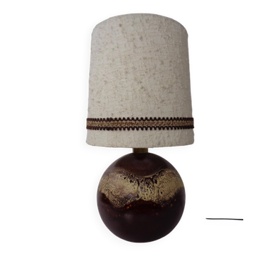 Pop Art German Ceramic Floor Lamp from Pan Keramik, 1970s