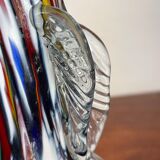 Paire de vases  en verre de Murano
