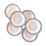 6 plates Iron Earth R&A Salins