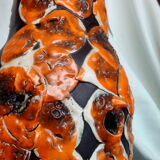 Seventies Pitcher Black and Orange