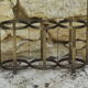 Metal bottle holder