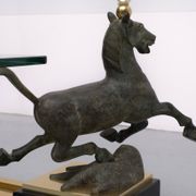 Maison Charles, Coffee Table, "Flying Horse of Gansu", 1970s, France