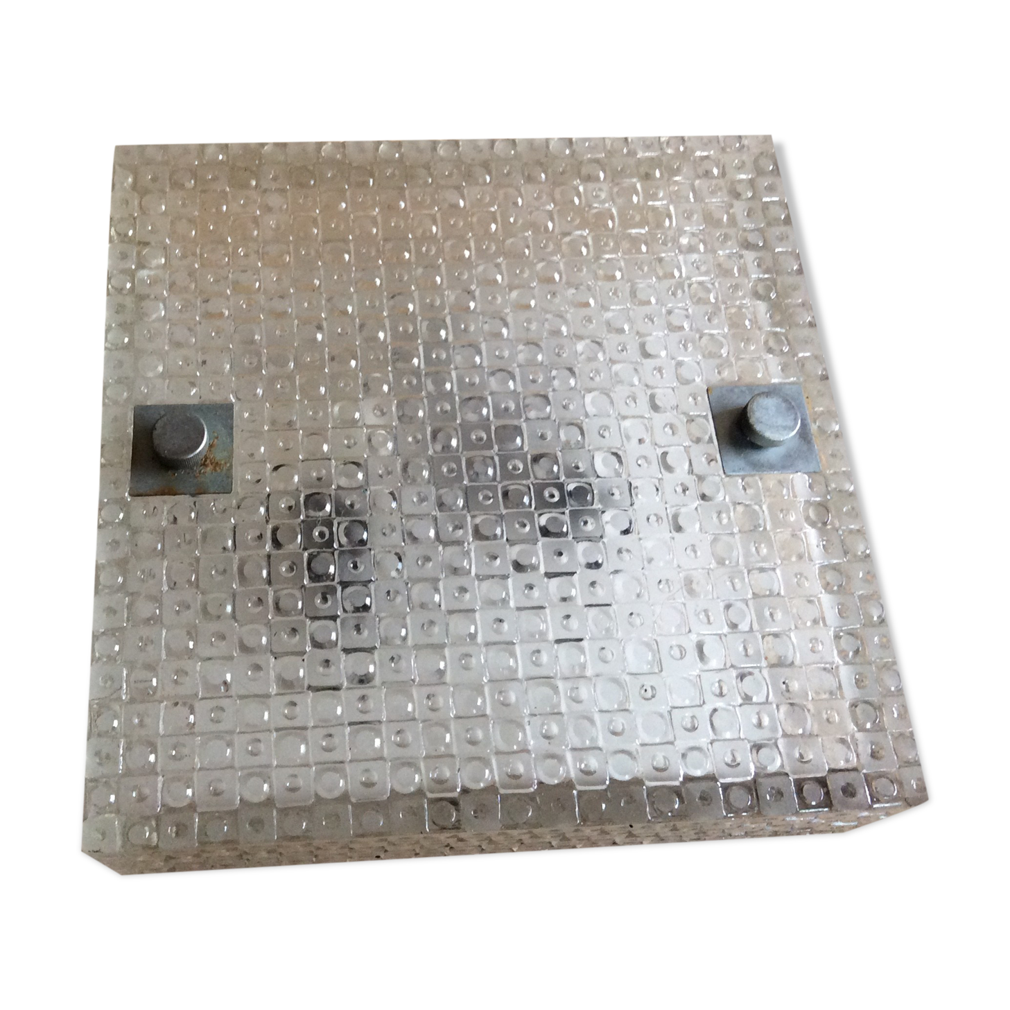 Vintage square applique