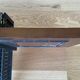 Pair of 1960 wood shelves