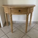 Console entree demi-lune