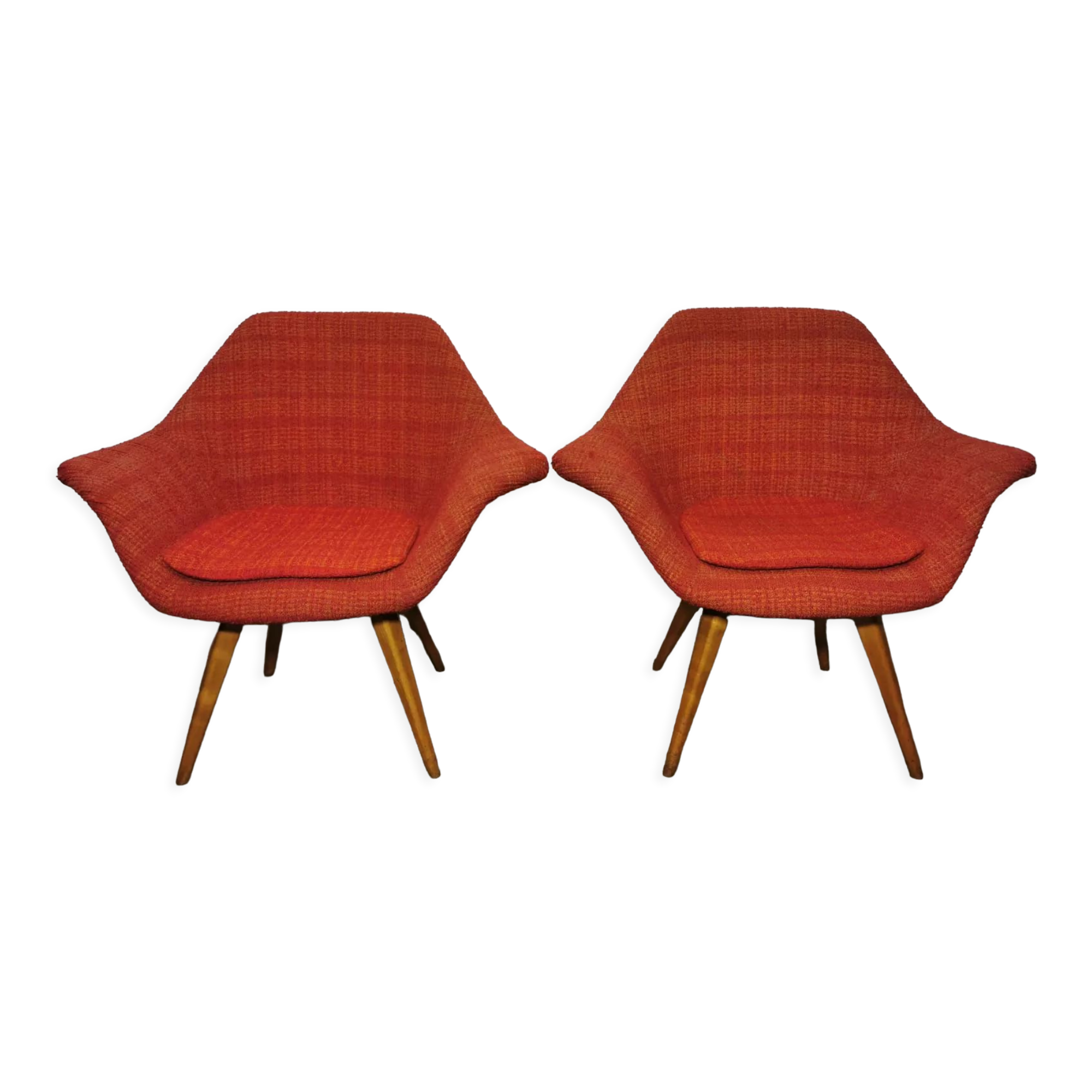 Armchairs by Miroslav Navratil