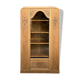 Armoire parisienne vitrée art déco bois brut 1930