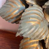 Masca metal flower wall or pendant light