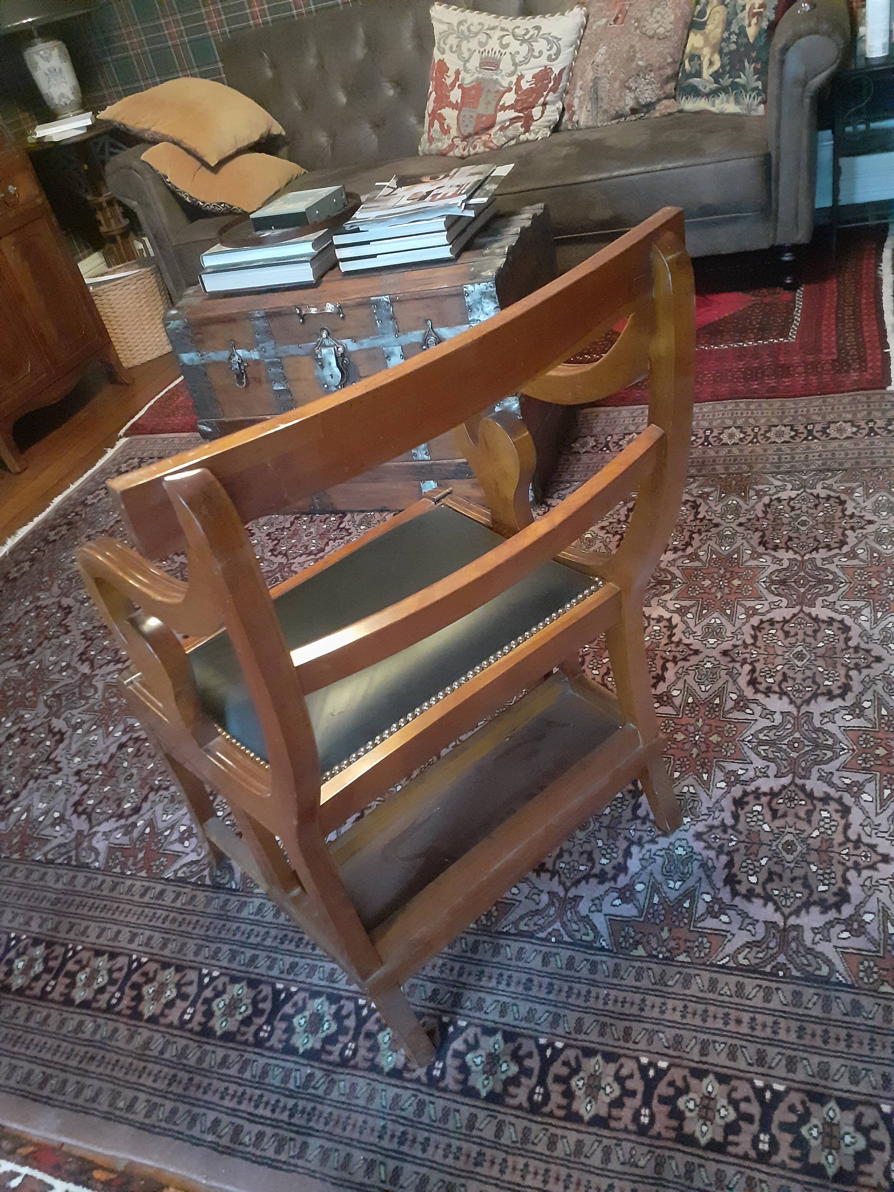 Step stool chair