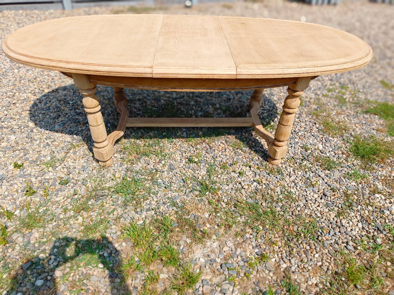 Dining table with extensions