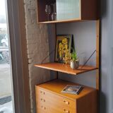Preben Sorensen wall unit, Denmark 1960