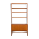 Norwegian mid-century bookshelf credenza in teak, 60s
