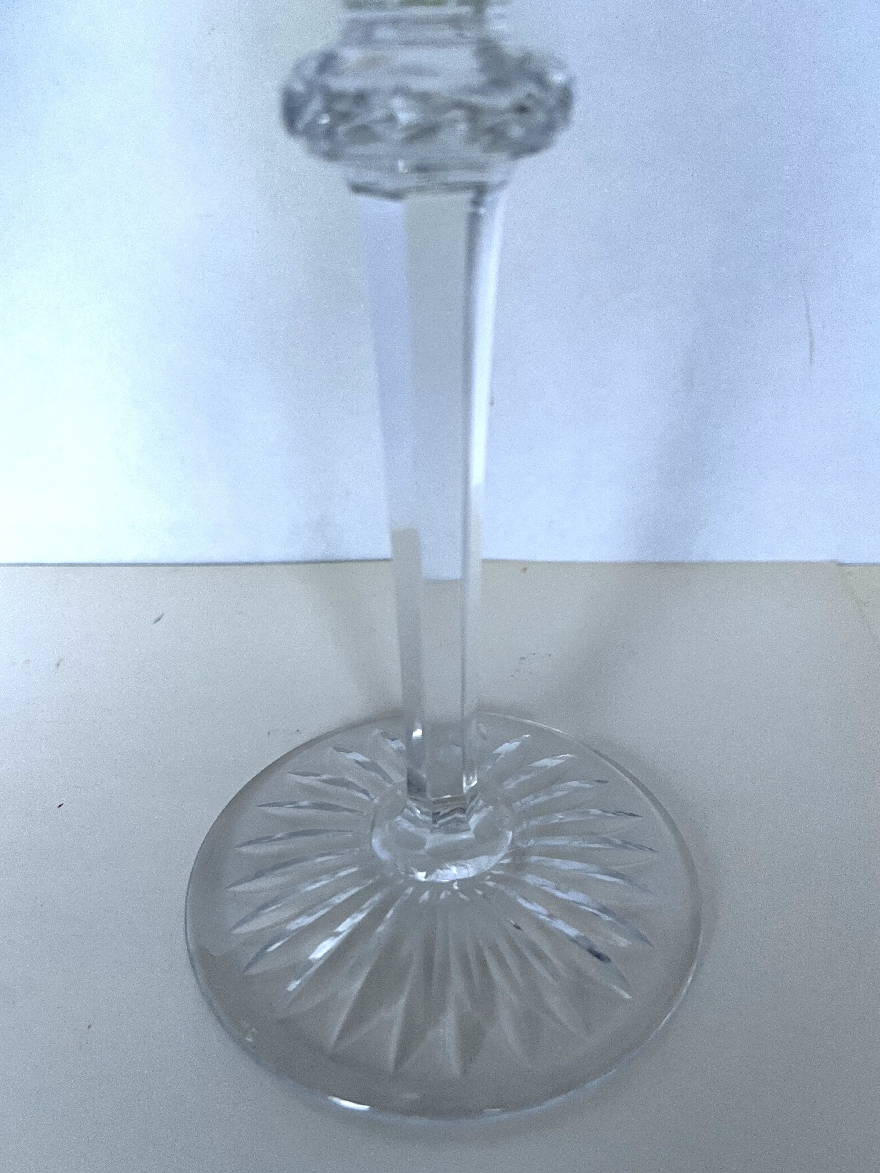 6 verres à vin de couleur St Louis Tommy
