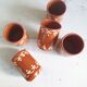 Pots gobelets décorés style scandinave