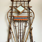 1930s bamboo coat rack