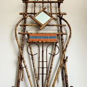 Porte manteau bambou années 30
