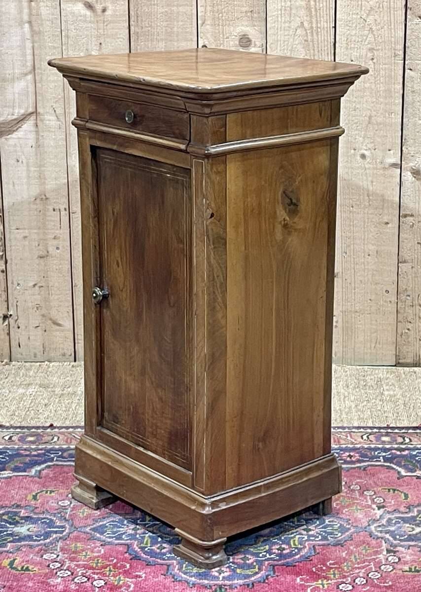 Late 19th century fruit wood bedside table
