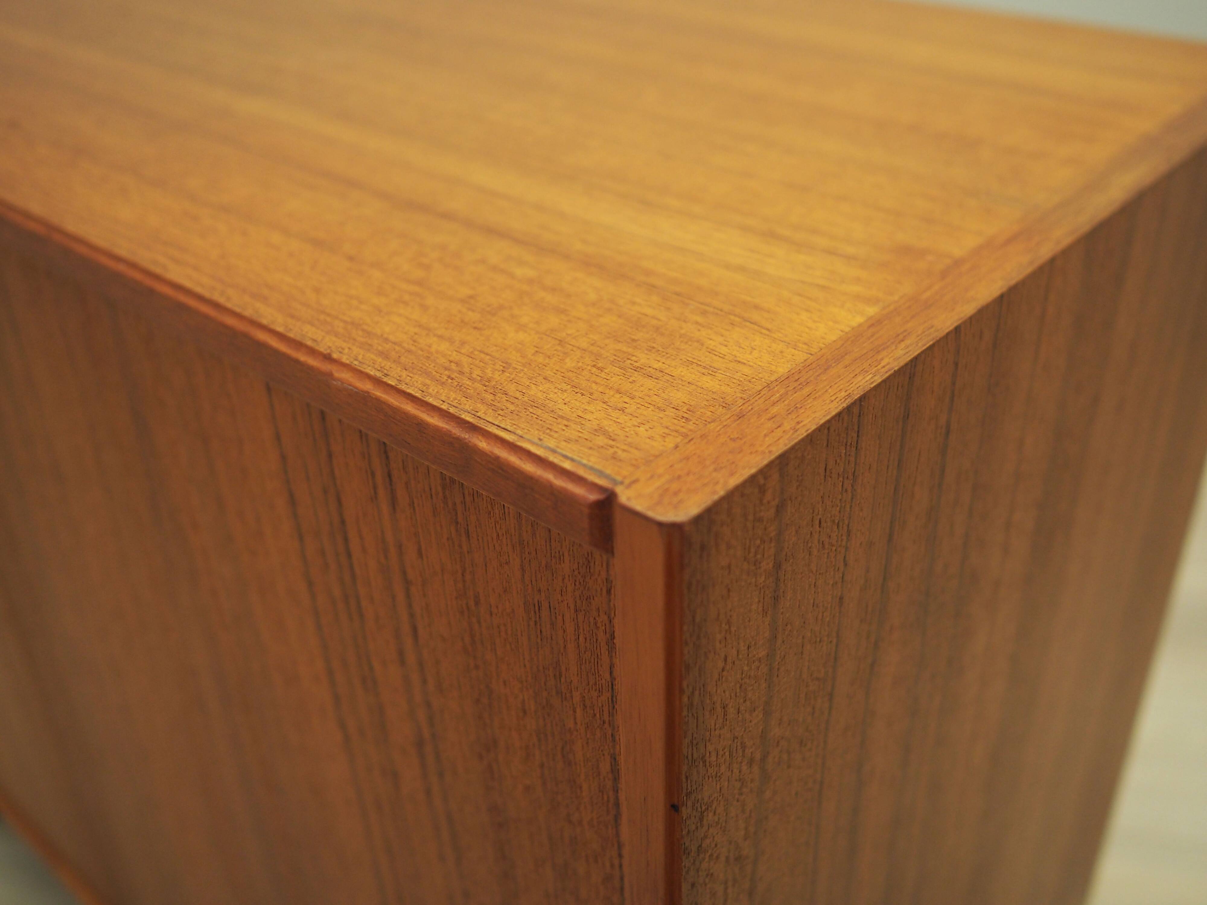 Teak cabinet, Danish design, 1970s, production: Denmark