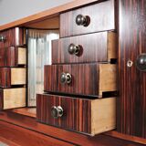 Ebony sideboard, 1940s, set of 2
