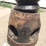 Column saddler XXL old solid wood press screw - 180 cm