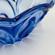 Coupe d'art en verre de Bohême Chribska