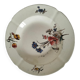 Assiette creuse Terre de Fer HB & Cie décor fleurs des champs 1900-1910