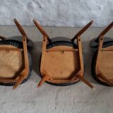 Series of 6 chairs Baumann Pegasus