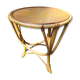 Rattan side coffee table