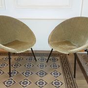Pair of armcchairs Circle Salamanca Lusch Erzeugnis for Lusch & Co