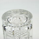 Bohemian crystal vase, Czechoslovakia