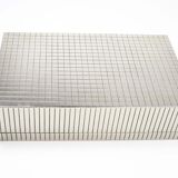 Art Deco box in Silver Metal in the Style of Sigvard Bernadotte
