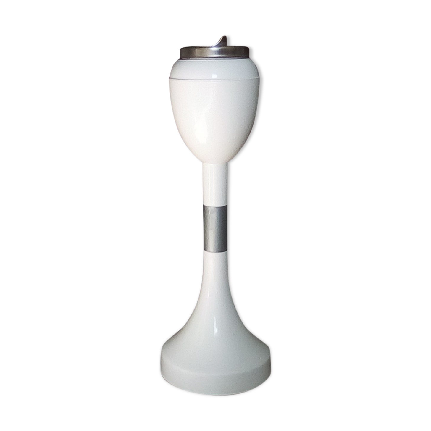 Ashtray on foot tulip, patentatto, Italy 60/70 years