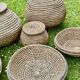 Vannerie, paniers couverts et panières  vintage