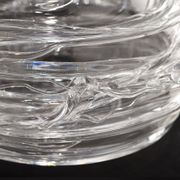 Vase 'Drop Honey' en verre cristal - Sem Schanzer (comme l'Anverre)
