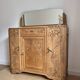 Art Deco oak sideboard with mirror (removable)