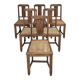 6 chaises art déco